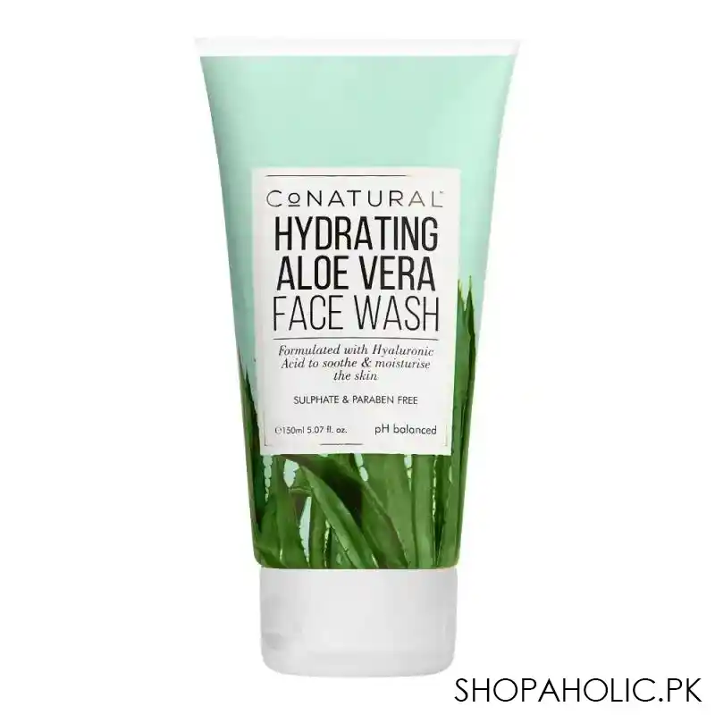 conatural hydrating aloe vera face wash, 150ml main image