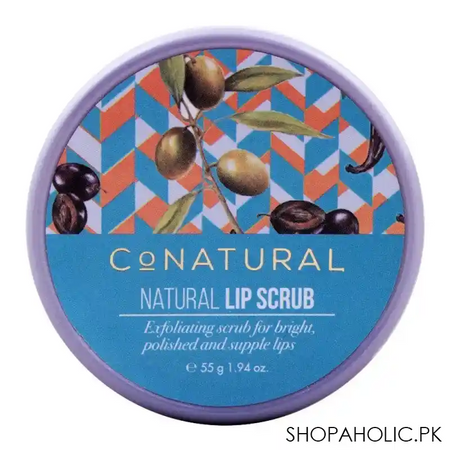 conatural natural lip scrub, 55g main image