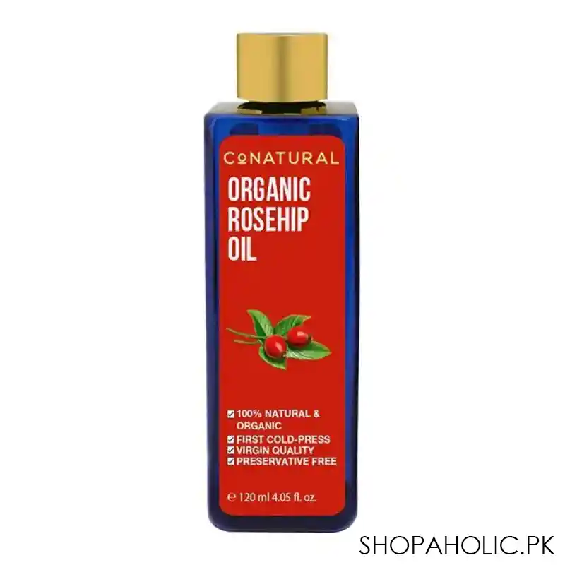 conatural organic rosehip oil, 120ml main image