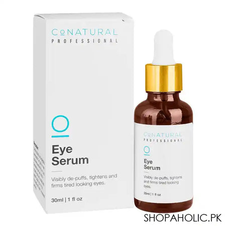 CoNatural Professional Eye Serum For Visibly de-puffs, tightens, and firms tired-looking eyes, 30ml - Main Image