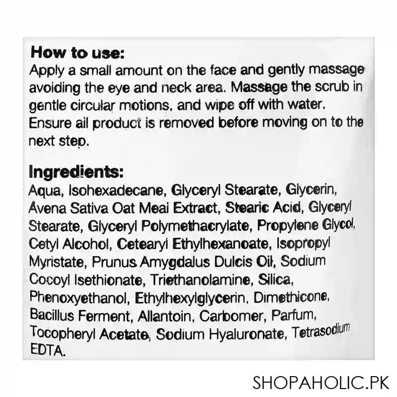 CoNatural Professional Facial Scrub, Gently Cleanses & Removes Dead Skin, Provides Brighter Skin, 200ml - Image 3