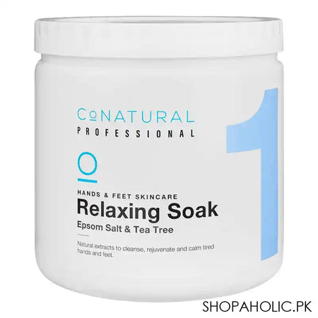 CoNatural Professional Hand & Feet Relaxing Soak (1), 1000ml - Main Image