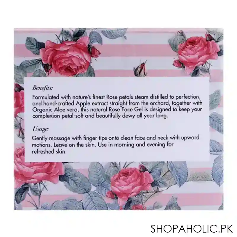 conatural rose face gel, 50g image3