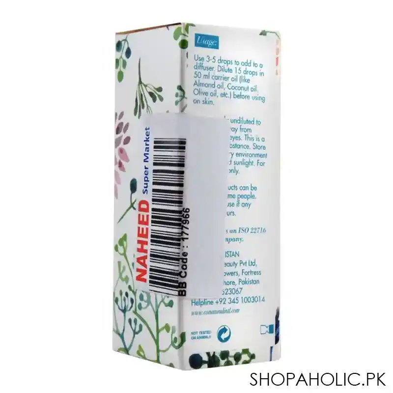 conatural rosemary essential oil, therapeutic grade essential oil, 10ml image2