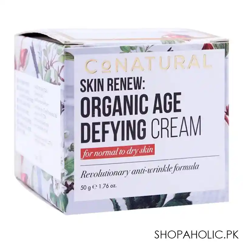 conatural skin renew organic age defying cream, 50g image2