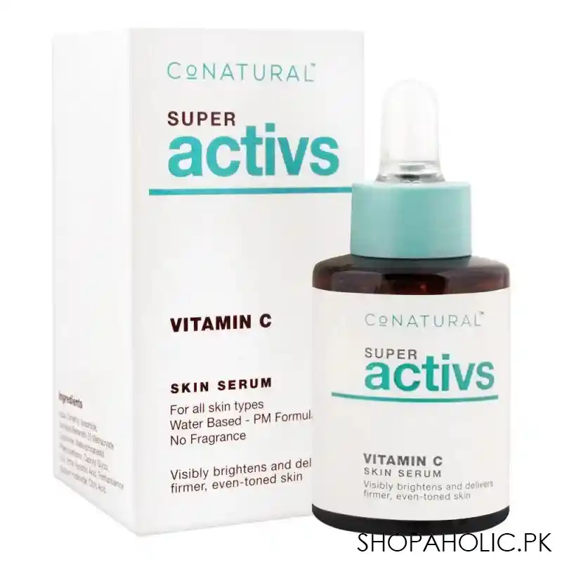 conatural super activs vitamin c skin serum, for all ski types, 30ml main image