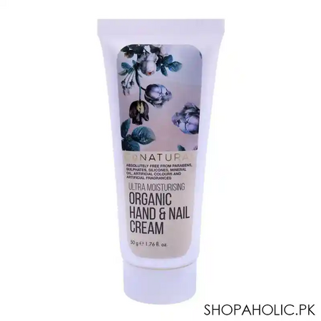 conatural ultra moisturising organic hand & nail cream, 50g main image