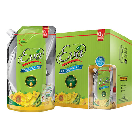 Eva Cooking Oil 1 Litre Pouch - Image 5