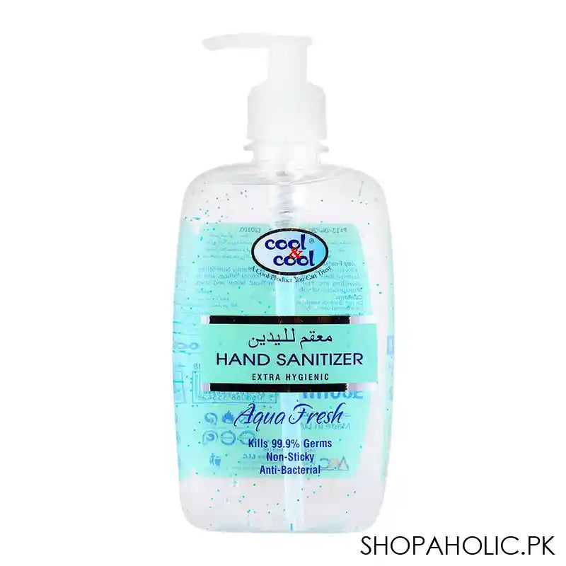 Cool & Cool Aqua Fresh Hand Sanitizer, 500ml - Main Image