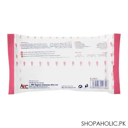 cool & cool baby wipes, 40 pack image2