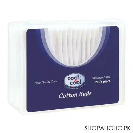Cool & Cool Cotton Buds, 200-Pack - Main Image