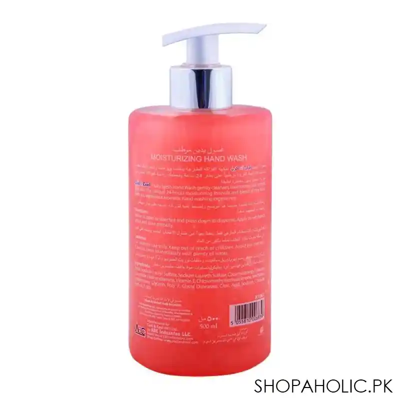 cool & cool fruity fresh moisturizing hand wash 500ml image2
