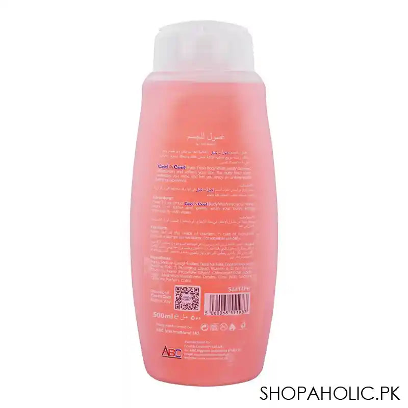Cool & Cool Fruity Fresh Soft, Creamy & Moisturizing Body Wash, 500ml - Image 2