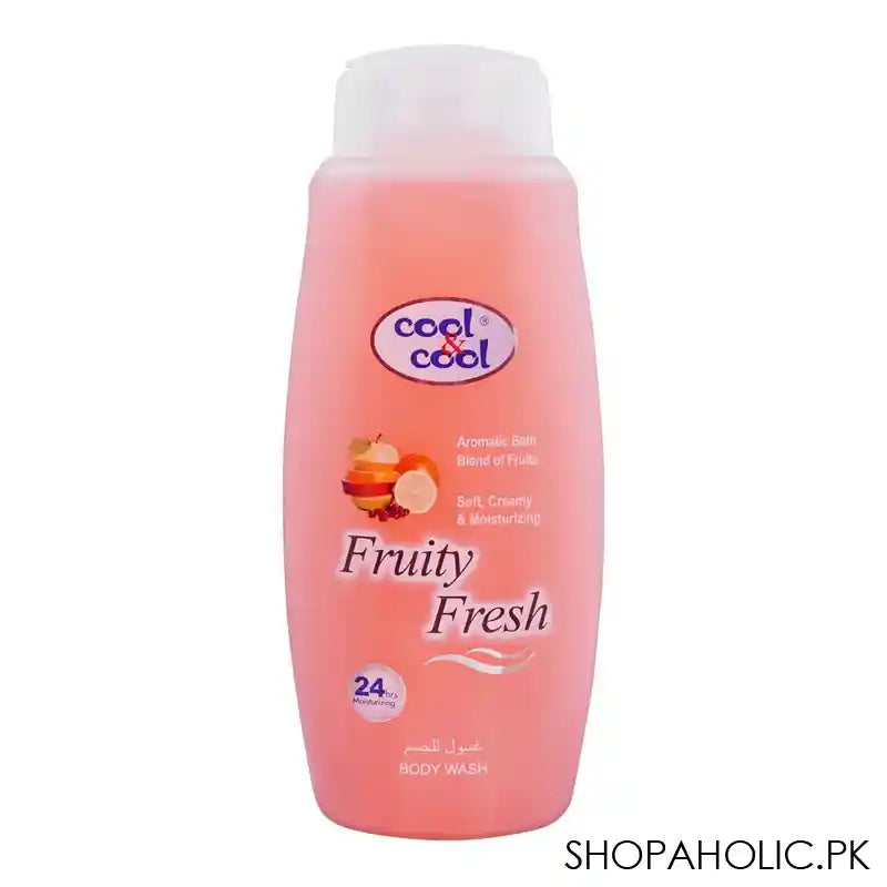 Cool & Cool Fruity Fresh Soft, Creamy & Moisturizing Body Wash, 500ml - Main Image