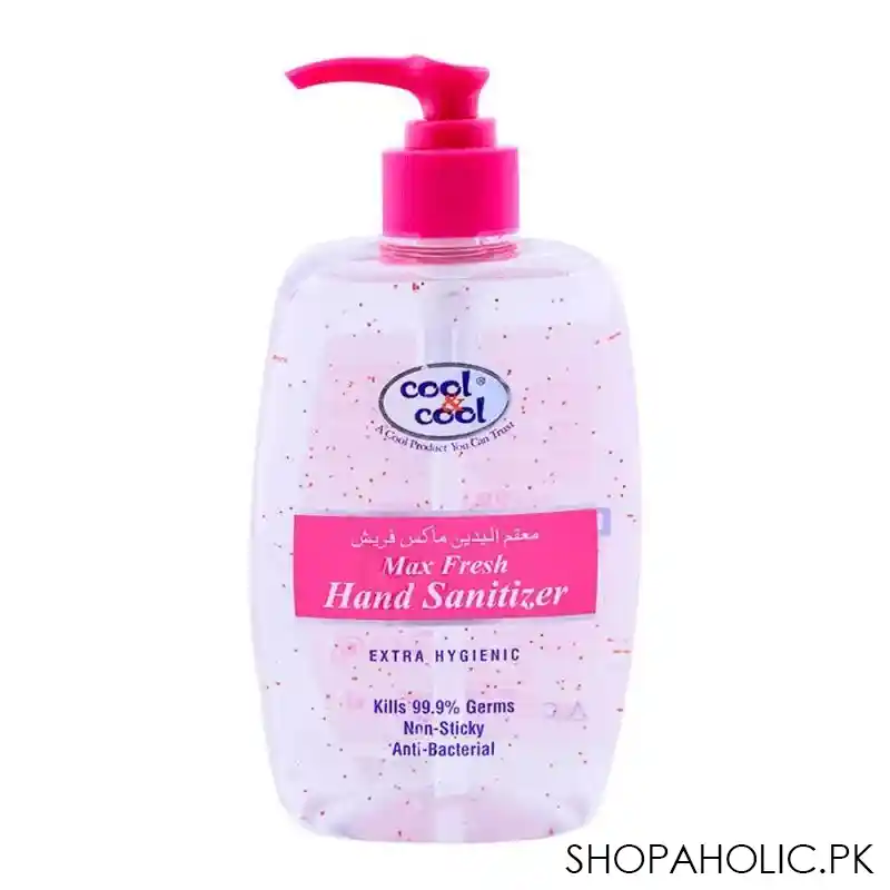 cool & cool max fresh hand sanitizer 500ml main image