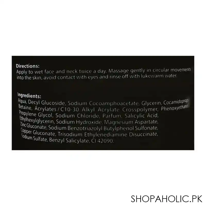 cool & cool men max fresh face wash, normal to combination skin, 150ml image3