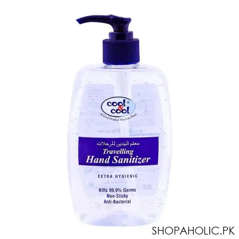 cool & cool travelling hand sanitizer 500ml main image