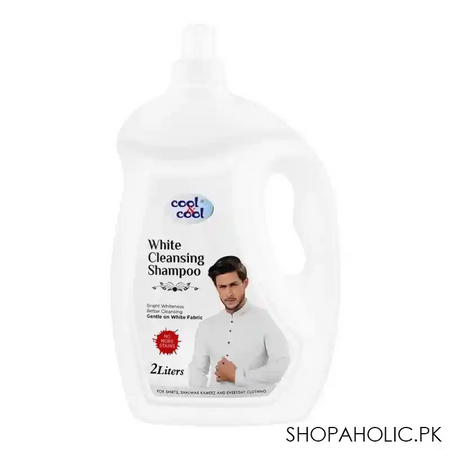 cool & cool white cleansing shampoo, 2ltr main image