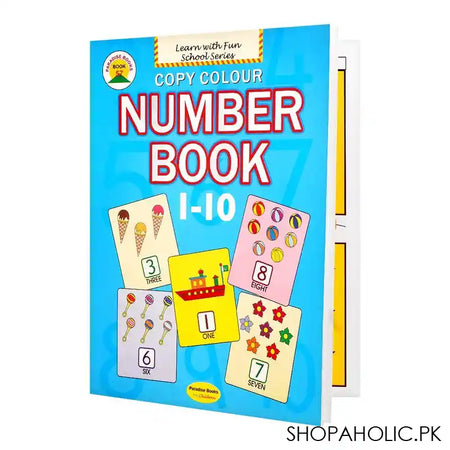 Copy Color Numbers 1-10 Book - Main Image