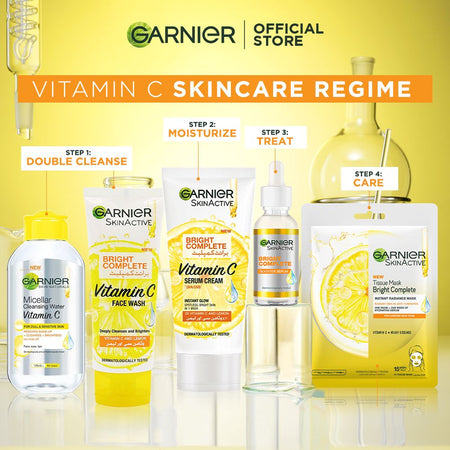 Garnier Skin Active Bright Complete Vitamin C Booster Serum 30 ML - Contains Niacinamide - Image 6