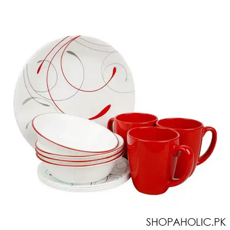 corelle classic dinnerware set, splendor 16 pack, 16s spd ph main image