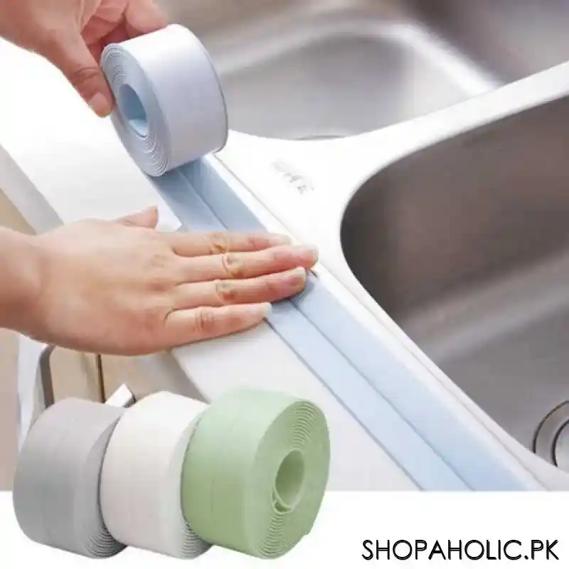 corner sealing waterproof flex tape for kitchen sink and bathroom main image