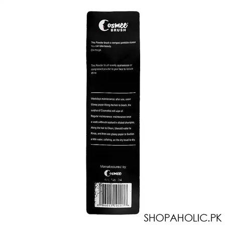 Cosmee Makeup Brush, Ideal For Apply Compressed & Loose Powders, 1-Pack, CS04 - Image 2