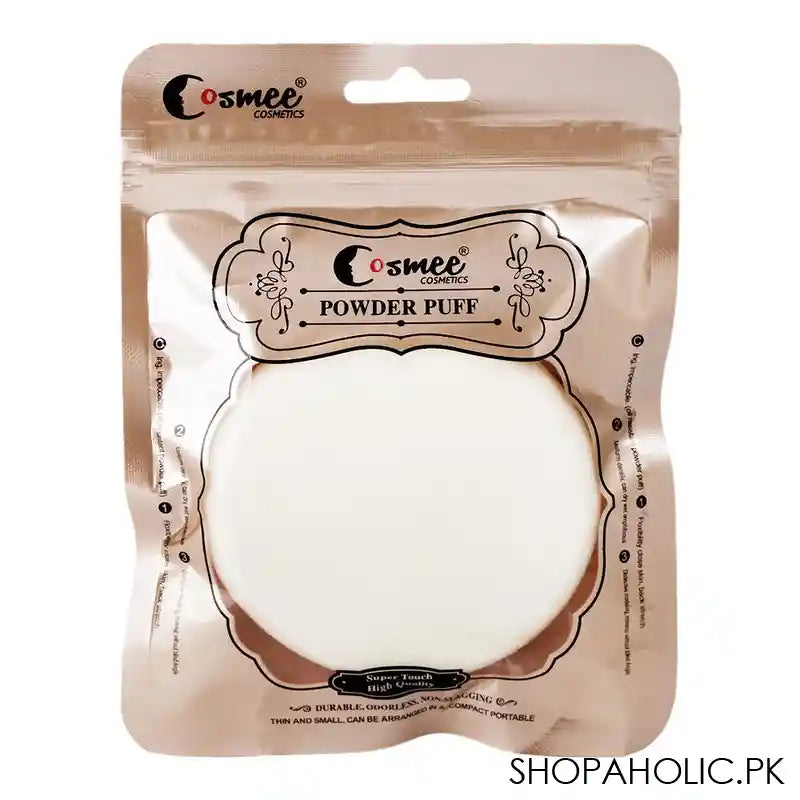 Cosmee Round Puff, 1-Pack, 402 - Main Image