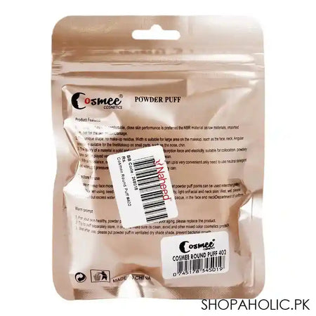 Cosmee Round 402 Puff 1-Pack - Image 2