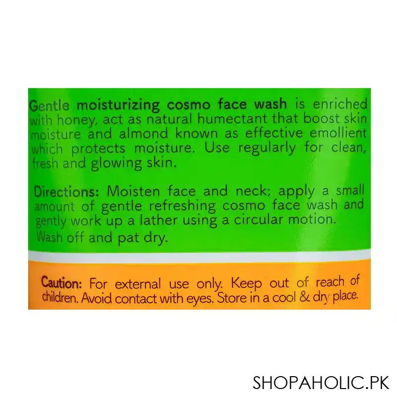 Cosmo Beauty Almond & Honey Face Wash, 150ml - Image 4