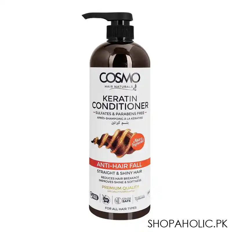 Cosmo Hair Naturals Anti Hair Fall Keratin Conditioner, For All Hair Types, 1000ml - Main Image