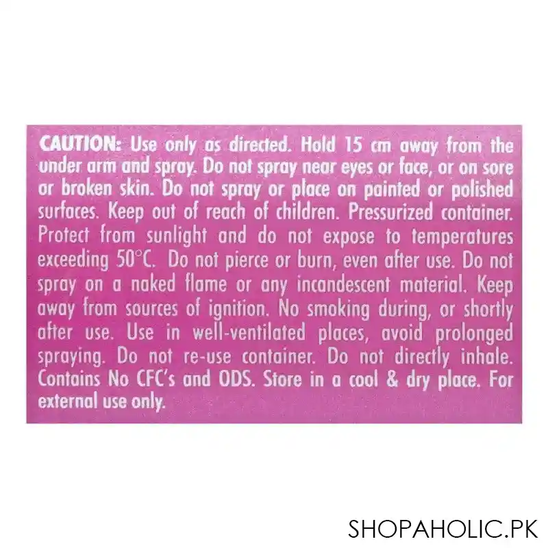 cosmo lovely rose refreshing body spray, 200ml image4