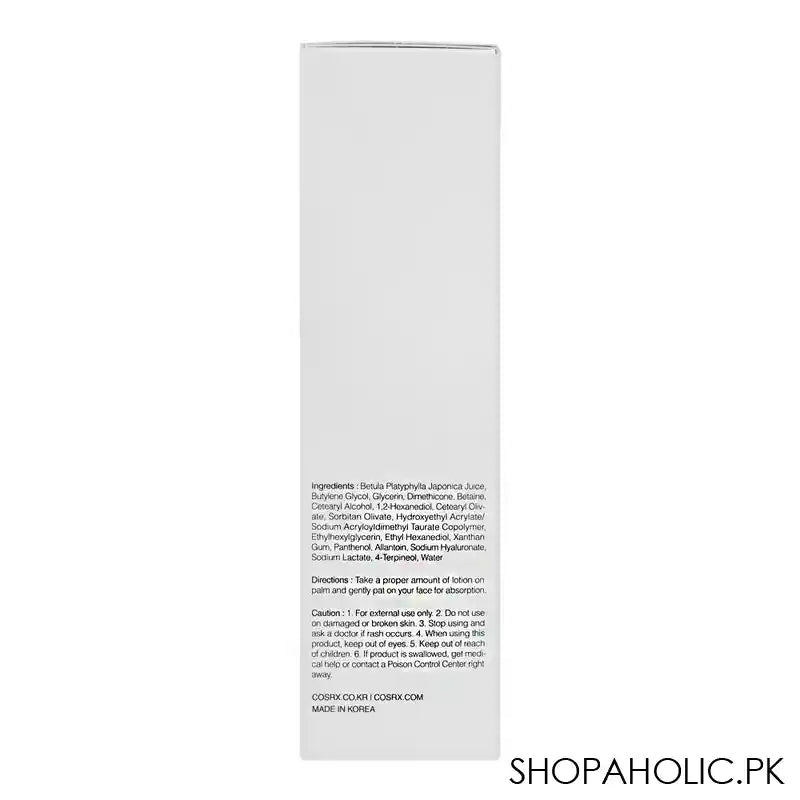 COSRX Oil-Free Ultra Moisturizing Lotion, With Birch Sap, 100ml - Image 2