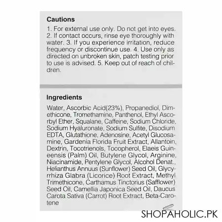 COSRX The Vitamin C 23 Super Vitamin E + Hyaluronic Acid Serum, 20g - Image 3