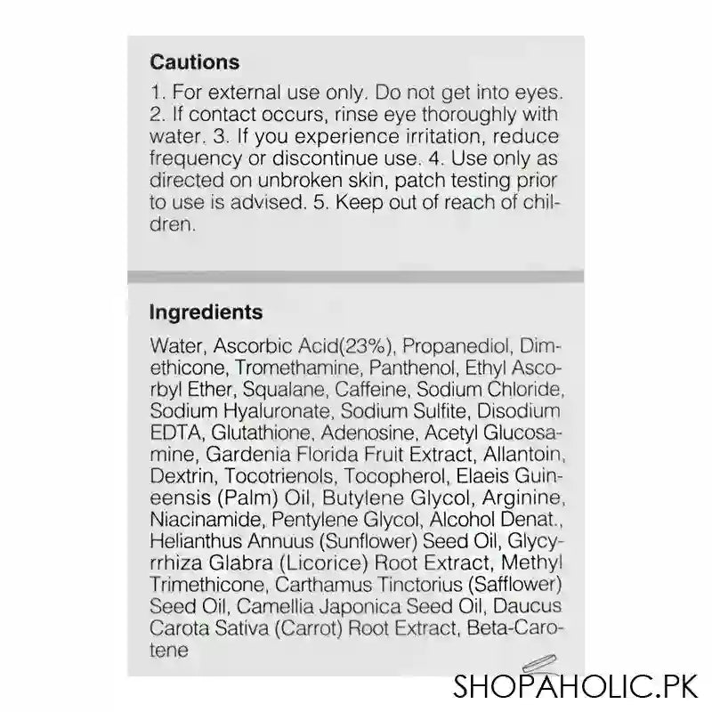 COSRX The Vitamin C 23 Super Vitamin E + Hyaluronic Acid Serum, 20g - Image 3