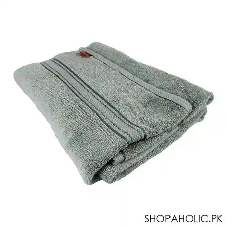 Cotton Tree Combed Cotton Bath Sheet, 90x150cm, Green - Image 2
