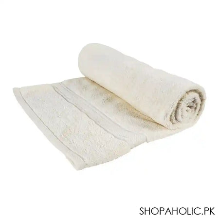 Cotton Tree Combed Cotton Bath Sheet, 90x150cm, Off White - Main Image