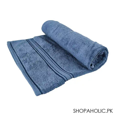 Cotton Tree Combed Cotton Bath Sheet, 90x150cm, Seage Blue - Main Image
