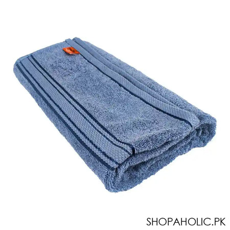 Cotton Tree Combed Cotton Bath Sheet, 90x150cm, Seage Blue - Image 2