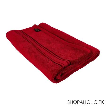 Cotton Tree Combed Cotton Face Towel, 40x60cm, Maroon - Main Image