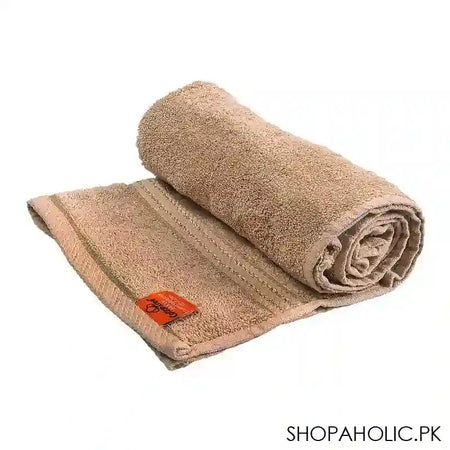 Cotton Tree Combed Cotton Hand Towel, 50x100cm, Light Brown - Main Image