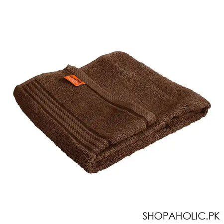 Cotton Tree Combed Cotton Hand Towel, 50x100cm, Medium Brown - Main Image