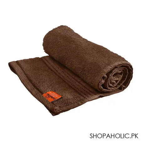 Cotton Tree Combed Cotton Hand Towel, 50x100cm, Medium Brown - Image 2