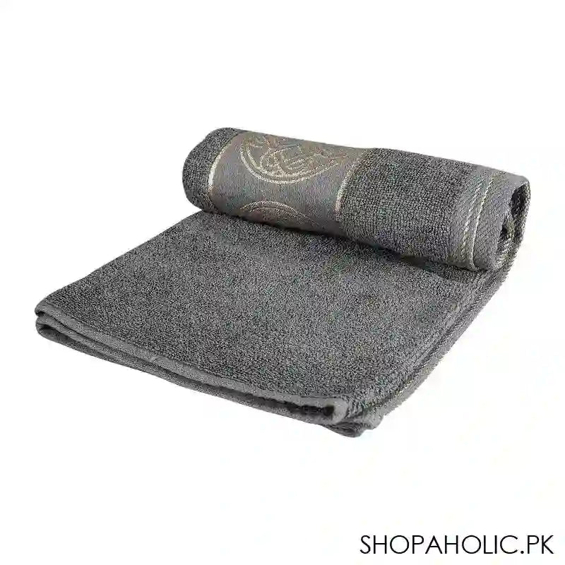 Cotton Tree Jacquard New Fancy Hand Towel, 50x100, Dark Grey - Image 2