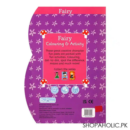 Creative Character Fun Fairy Colouring & Activity, Book - Image 2