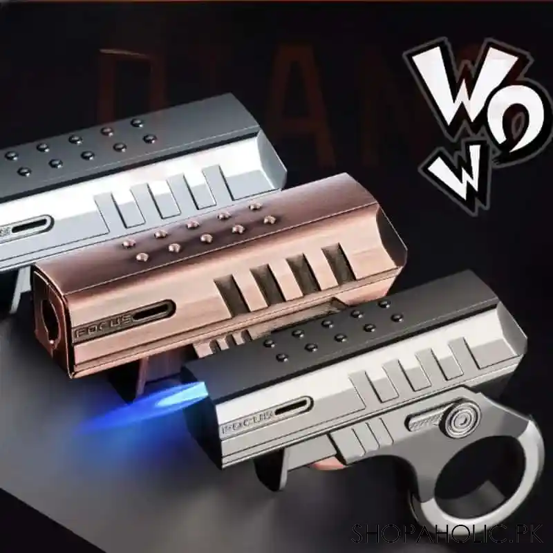 creative metal gun type lighter image3