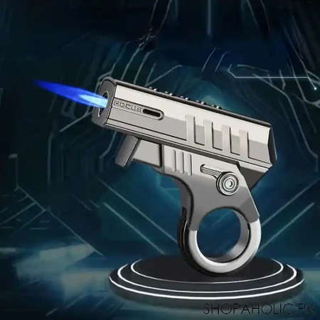 creative metal gun type lighter main image