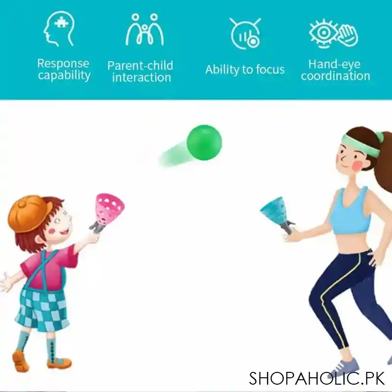 creative throw and catching ball sport game toy image3