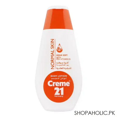 creme 21 aqua soft pro vitamin b5 body lotion, 250ml main image