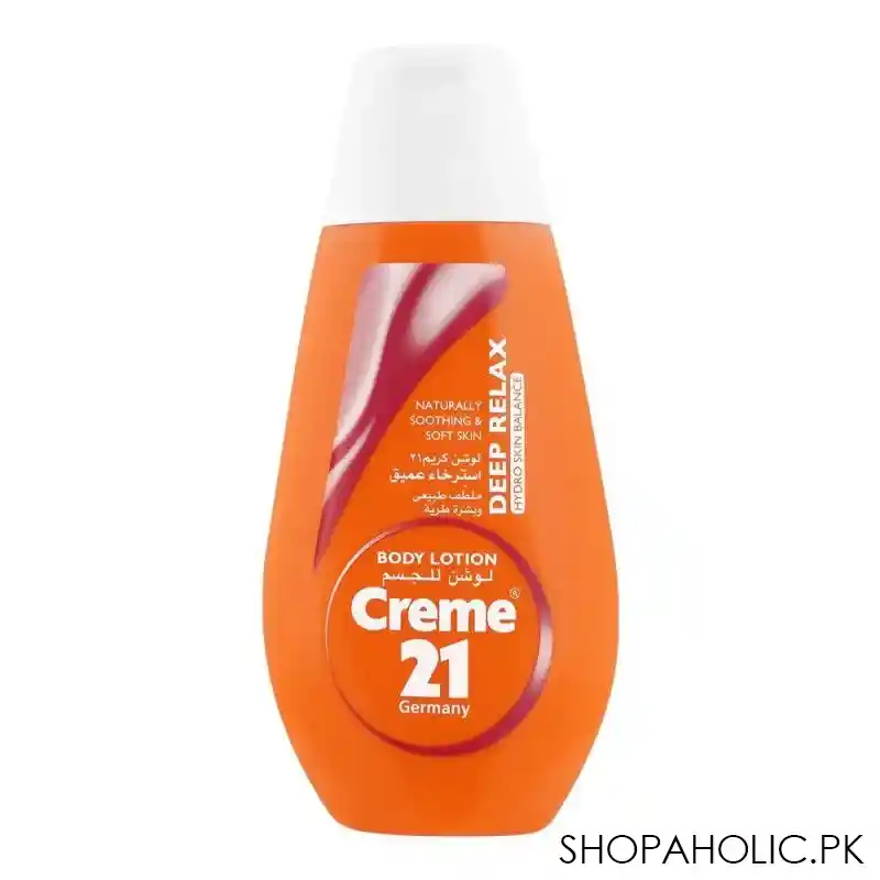 creme 21 deep relax body lotion, 250ml main image